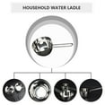 thumbnail image 3 of 1Pc Water Ladle Stainless Steel Thickened Long Water Bailer Soybean Milk Ladle, 3 of 4