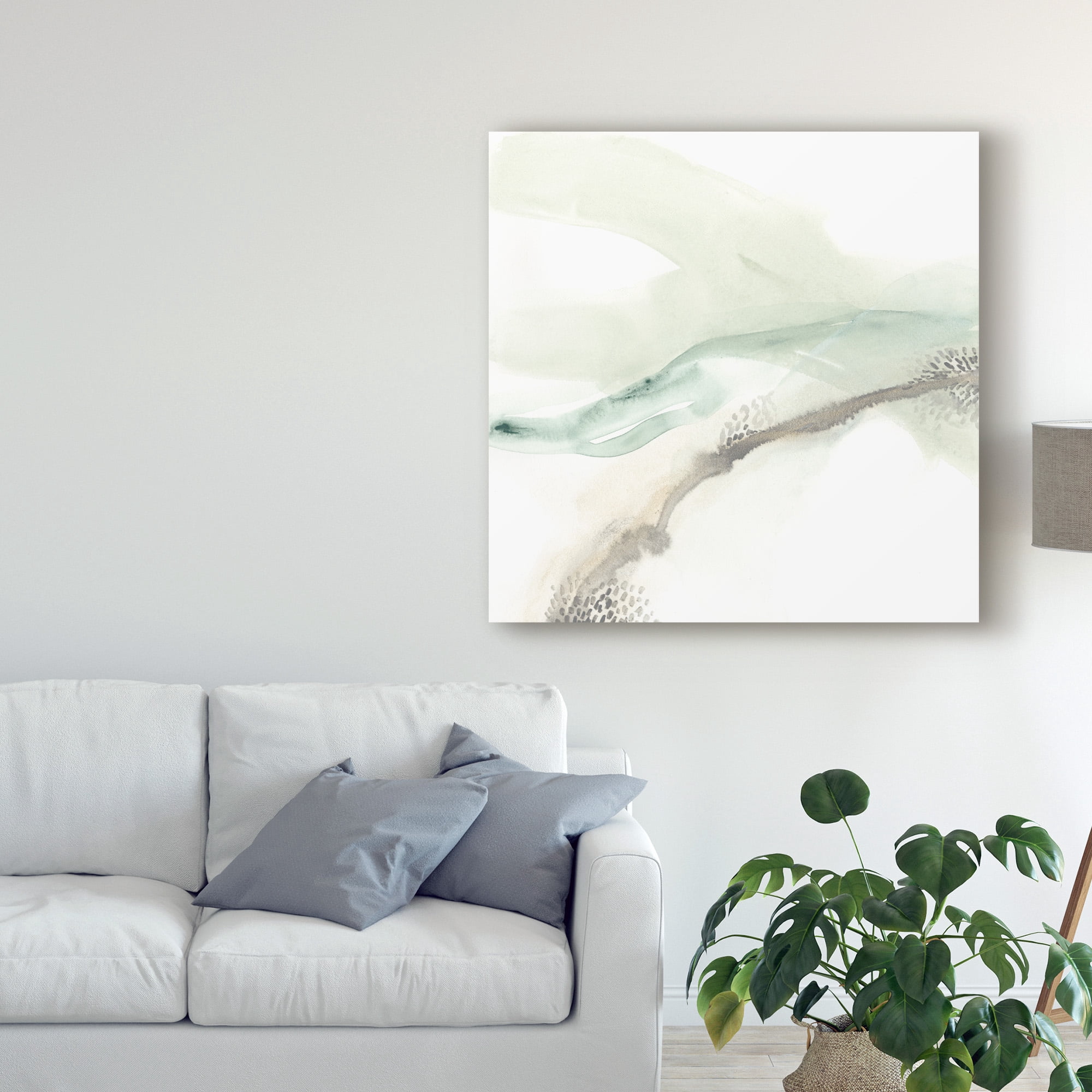 Trademark Fine Art 'Wave Form I' Canvas Art by June Erica Vess