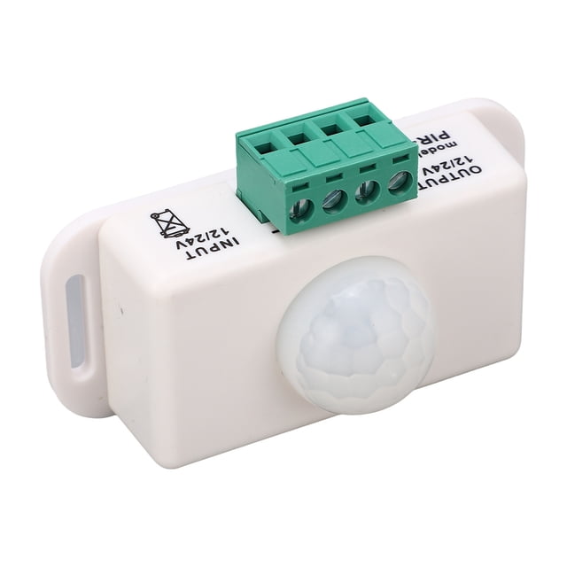 Body Sensing Switch Delay Time Adjustable Infrared Motion Sensing Switch 6A 12-24V,PIR Sensor Motion Detector