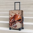 thumbnail image 6 of Naloa Coffee Beans Chocolate Splash Elastic Suitcase Protector, Travel Suitcase Protector Cover Fits 18-32in Suitcase(No luggage included)-, 6 of 7