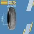 thumbnail image 3 of Justubes 2-Pack 4.80/4.00-8 Rib Tread Tubeless 4PR Tires for Carts & Trailers 🛠️🌱, 3 of 4