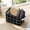 Black, variant on Fabric Storage Basket Organizer for Home, Cotton Linen Desktop Container Box for Makeup Office Supplies Toys Accessories Sundries Storage Vanity Table Bedroom Cabinet Organization