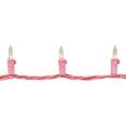 thumbnail image 5 of Northlight 100-Count Clear Mini Christmas Light Set - 20.25' Pink Wire, 5 of 6