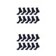 thumbnail image 3 of Calcetines para hombre Qarigey 10 Uds calcetín de tubo medio negocios poliéster regalos para adultos Type4 NO4, 3 of 6