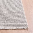 thumbnail image 4 of Safavieh Lotus Leila Solid Area Rug, Light Gray/Ivory, 6'7" x 6'7" Square, 4 of 11