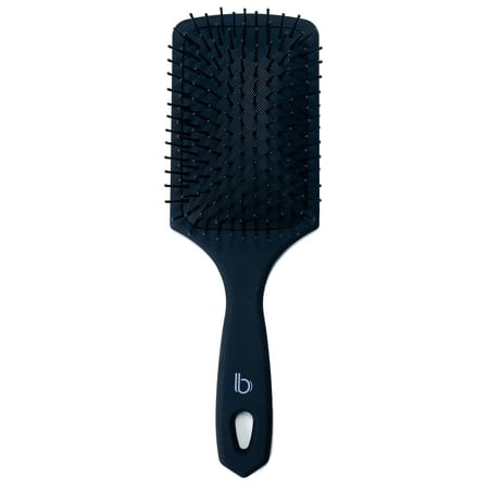Large Square Paddle Brush by Better Beauty Products, Detangling Brush with Long Handle and Scalp Massage Bristles, One Piece Tips, Professional Salon Brush,