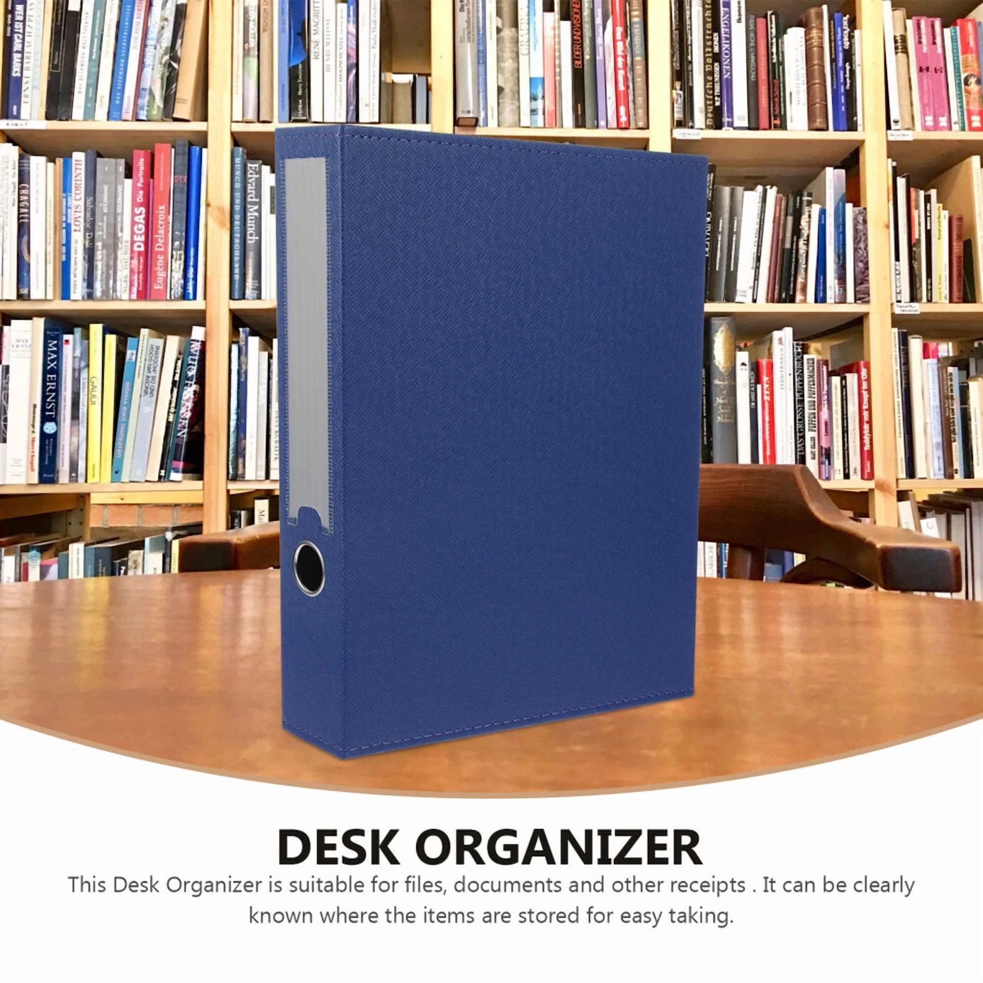 File Box Office Paper Organizer Folder Desktop Document Holder For