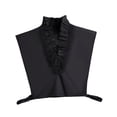 thumbnail image 6 of HOYUFEI Playful and Cute White Cotton Petal Fake Collar - Detachable Dickey Blouse, 6 of 9