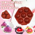 thumbnail image 1 of Dvkptbk Baking Mold 7 Even Semi Sphere Cake Baking DIY Fondant Chocolate Cake Decoration Tools Kitchen Baking Tools Home & Garden, 1 of 9
