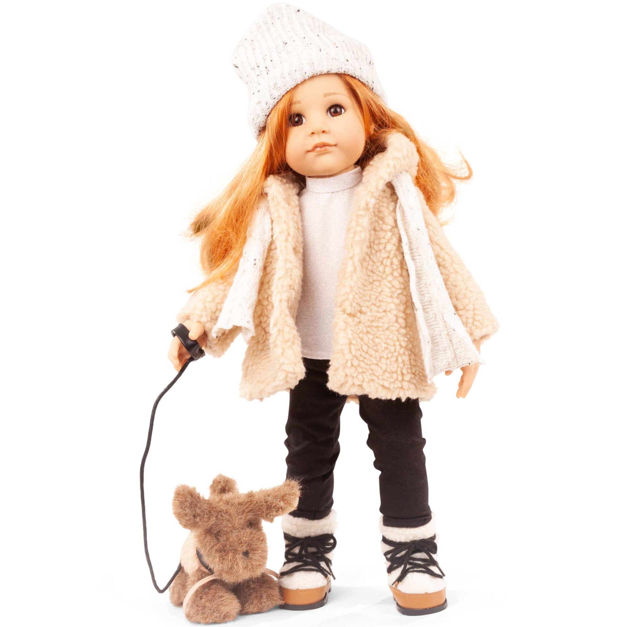 19.5" Hannah Loves Her Puppy Dog Standing Doll