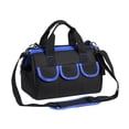 thumbnail image 1 of Scienceny Bolsa de herramientas portátil e impermeable para aventuras al aire libre, bolsa de herramientas para electricista, bolsa de Herramientas eléctricas 12 pulgadas azul, 1 of 6