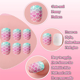 thumbnail image 3 of Uñas prensadas para niños, uñas postizas para niños, puntas de uñas artificiales, cobertura total para niñas, uñas postizas cortas, decoración artística de uñas, 3 of 5