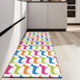 thumbnail image 4 of Colorful Funny Dachshund Kitchen Rug Mat,Kitchen Runner Rugs Non Skid Washable,Decorative Kitchen Floor Mats for Kitchen,Sink,Laundry,17"X47", 4 of 5