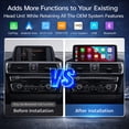thumbnail image 2 of 10.25" Wireless Apple CarPlay Android Auto Screen for BMW 3 Series F30 F31 F34 & 4 Series F32 F33 F36 M3 F80 M4 F82 F83 (NBT System 2013-2016) Plug & Play Linux Touchscreen Display with Backup Camera, 2 of 11