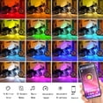 thumbnail image 5 of 16PCS Motorcycle LED Underglow Kit, APP Control Motorcycle LED Light Kits, Motorcycle RGB LED Strip Lights with Music Sync & Multiple Scene Modes, 12V Waterproof Motorcycle Underglow Lights, 5 of 8