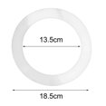 thumbnail image 2 of 1Pcs Bass Drum Bottom Port Hole Protector Ring Anti Slip Pads Hole Protector, 2 of 7