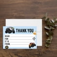 thumbnail image 2 of Koyal Wholesale Kids Fill in the Blank Thank You Cards 20 Cards Including Envelopes Monster Trucks, For Party Guests, 2 of 5
