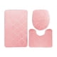 thumbnail image 2 of Juego de 3 alfombras de baño | Alfombrillas absorbentes y antideslizantes | Alfombrillas de baño y ducha con estampados modernos para decorar el baño, 2 of 7