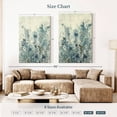thumbnail image 2 of Elephant Stock Blue Spring Ii Wall Art - Vertical Canvas Wall Art - Living Room Wall Decor - Abstract Canvas - Teal And Yellow Decor By Tim O'toole - 32" x 48", 2 of 3
