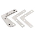 thumbnail image 1 of Unique Bargains Supports d'Angle 50mm x 50mm Plaques de Réparation en L 8 Pcs, 1 of 1