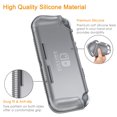 thumbnail image 4 of Fintie Case for Nintendo Switch Lite 2019 - Soft Silicone [Shock Proof] [Anti-Slip] Protective Cover with Ergonomic Grip Design for Switch Lite Console (Gray), 4 of 7