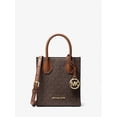 thumbnail image 1 of Michael Kors Bolso Bandolera Ajustable de Lona con la Firma para Mujer, Marrón, 1 of 6