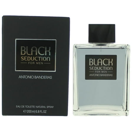 Antonio Banderas Black Seduction Eau de Toilette for Men 6.8oz Spray Bottle