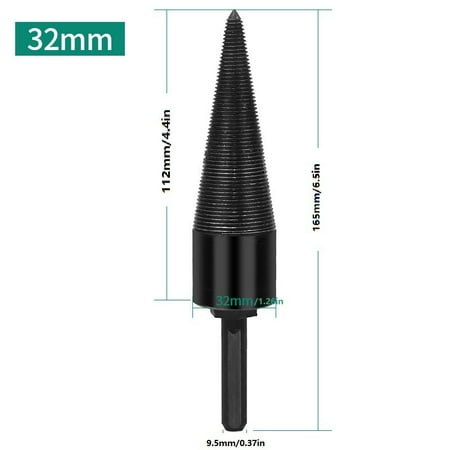 

Yedhsi Tools Wood Splitting Drill Bit Split Drill Splitting Machine Drill Bit Electric Drill Wood Splitting Tool