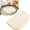 Beige, variant on Dirt Trapping Door Mat Half Round 15.7" x 23.6", Non-Slip Machine Washable Entry Rug, Entrance Mat, Indoor Front Door Mat, Super Absorbent Entryway Rug for Muddy Shoes & Paws, Gray