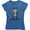 Blue, variant on Ladies Was' Up Giraffe Cute Graphic Funny Wildlife Animal Women T-Shirt