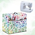 thumbnail image 4 of HELLHERO Colored Textures Sewing Dust Cover 17.7 x 8.6 x 12.5 inches Machine Washable Sewing Machine Sleeve Covers Soft, 4 of 8