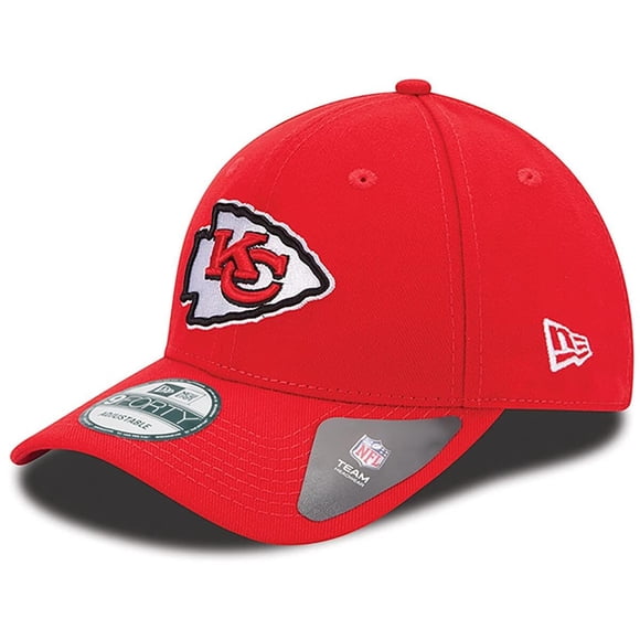 New Era NFL The League 9FORTY Gorra ajustable Talla única (EE. UU., Alpha, Talla única, Kansas City Chiefs - Rojo)