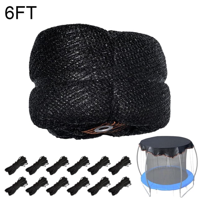 Breathable Mesh Trampoline Cover, Provides Shade and Reduces Heat