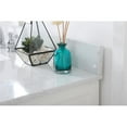 thumbnail image 4 of 48 inch single bathroom vanity in white with backsplash, 4 of 8