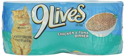 9 lives cat food walmart