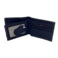 thumbnail image 3 of Premium Cow Fur Genuine Leather Men's Short Bifold Wallets in Multi Emblem, 3 of 5