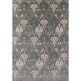 thumbnail image 1 of Ahgly Company Machine Washable Indoor Rectangle Industrial Modern Puce Purple Area Rugs, 5' x 8', 1 of 7