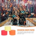 thumbnail image 2 of MasteelfCA 12 Rolls Autumn Day Crepe Paper Decor Ribbon Paper Roll Party Paper Streamer, 2 of 7