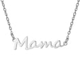 thumbnail image 2 of FENGGHAO Mothers Day Mama Alphabet Necklace Simple Hand Painted Letter Pendant Alloy Dainty Clavicle Chain Jewelry Gift for Mom, 2 of 7