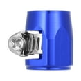 thumbnail image 6 of Unique Bargains AN6 Hex Car Universal Hose Finisher Flexible Rubber Pipe Clamp for Oil Fuel Water Tube Blue, 6 of 6