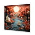 thumbnail image 2 of Designart "Of Adventure Port Port wall art I" Port Landscape Metal Wall Art Prints, 2 of 5