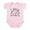 Petal Pink, variant on CafePress - Big Dude Little Dude Infant Bodysuit - Baby Light Bodysuit, Size Newborn - 24 Months