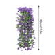 thumbnail image 3 of Guirnalda Colgante de Violetas Artificiales (Paquete de 7) | Decoración Floral Artificial de 80 Cm de Largo con 118 Hojas | Decoración para Arcos de Boda, Techos y Exteriores | Flores de Seda Resiste, 3 of 6