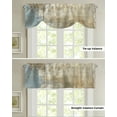 thumbnail image 4 of Grey Abstract Art Painting Small Curtain Rod Pocket Short Curtains Home Decor Partition Cabinet Door Window Curtains, 4 of 6