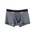 thumbnail image 1 of Funicet Mens Boxers Underwear,Mens Boxer Underwear,Mens Cotton Boxers Solid Color Open, 1 of 2