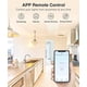 thumbnail image 4 of Luz Smart Switch Home Smart Wi-Fi de 3 vías con Alexa Google H, 4 of 6