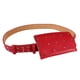 thumbnail image 2 of Riñonera elegante de poliuretano, linda cangurera para la cintura, bolso para teléfono, estilo 2 - Rojo Estilo 2-Rojo, 2 of 8