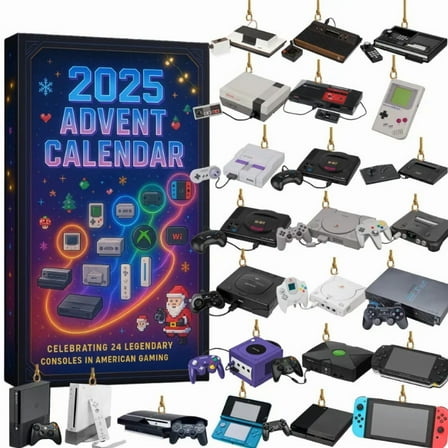 Game Lover Blind Box Advent Calendar Figures Party Favors 2025 2026 Christmas Halloween Countdown Tree Ornaments Stocking Gifts 24 pcs