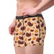 thumbnail image 2 of Balery Thanksgiving Turkey and Pumpkin Calzoncillos bóxer para hombre, ropa interior de algodón suave y transpirable con cinturilla de nailon-Medium, 2 of 5