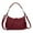 Red, variant on HuaAngel Women's Handbags Soft Genuine Leather Tassel Shoulder Bag Vintage Travel Satchel Purses with 2 Removable Straps